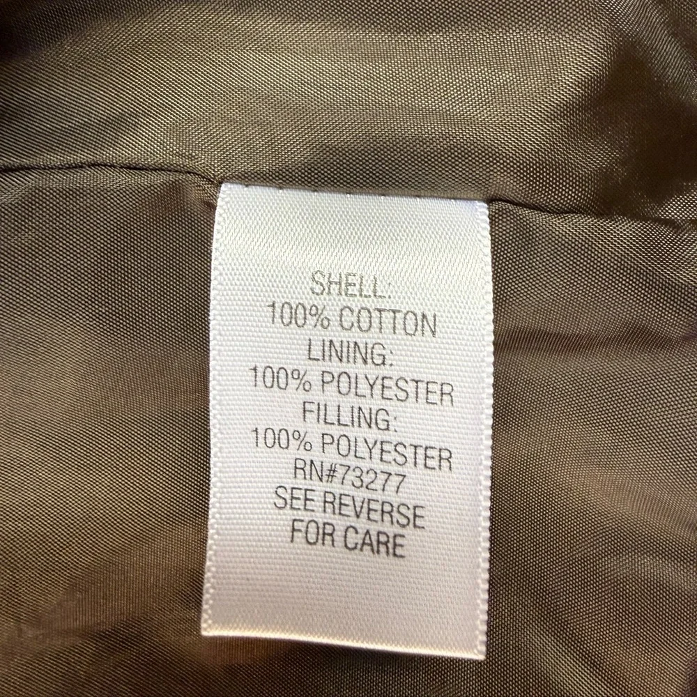 Croft & Barrow Quilted Jacket in Dark Brown - Picture 7 of 8